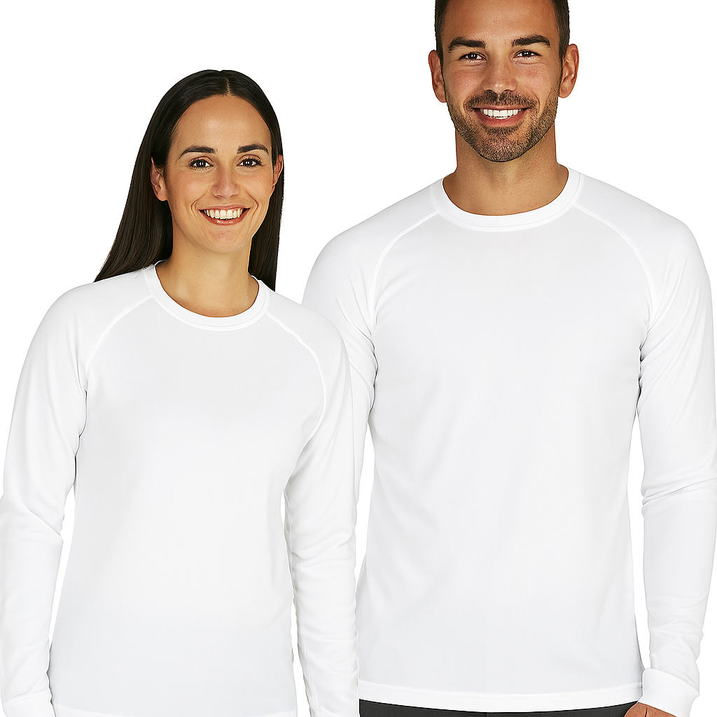 T-shirt polyester au touché coton,